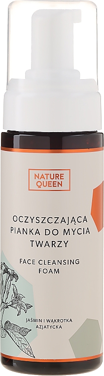 pianka do mycia twarzy nature queen