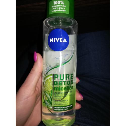 wizaż nivea szampon micelarny pure detox