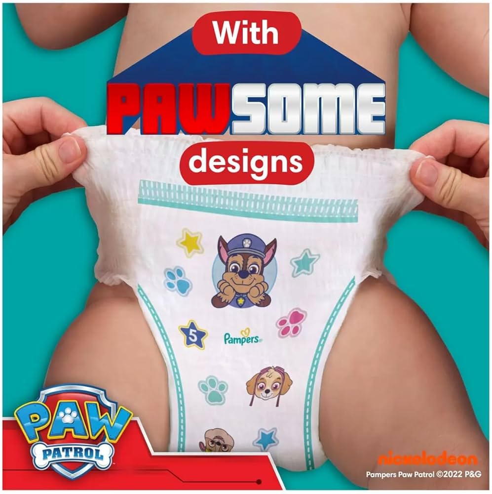 pampers pieluchy majtki