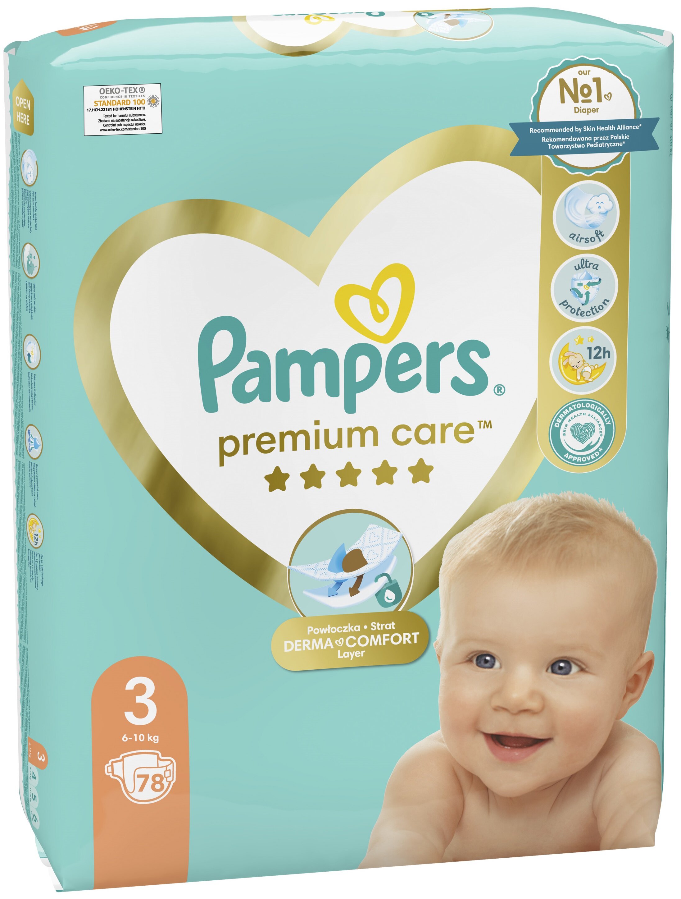 pampersy pampers premium 3