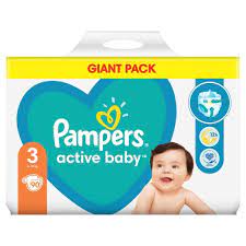 pieluszki jednorazowe pampers active baby 3