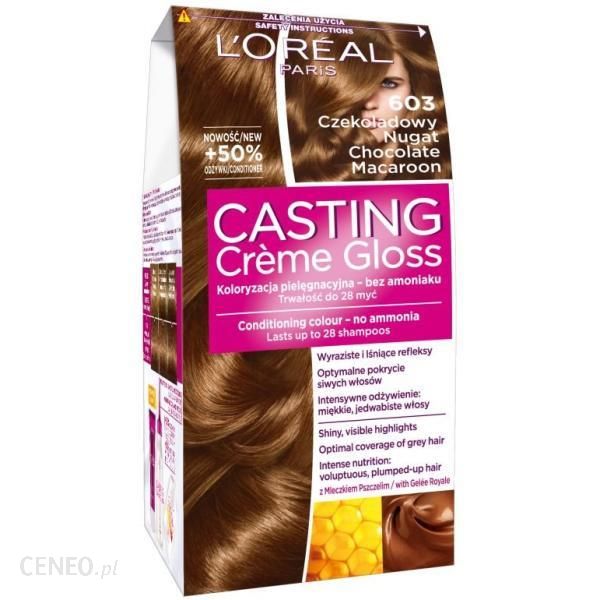 loreal szampon koloryzujący paleta odcieni