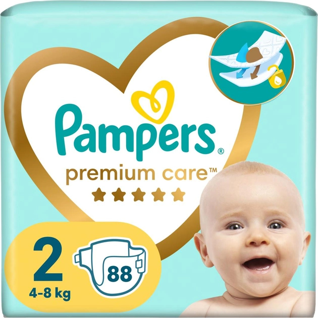 pampers premium care 88 szt