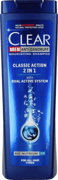 clear classic action przeciwłupieżowy szampon do włosów dla mężczyzn 2w1