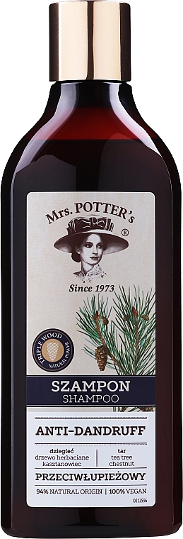 mrs potters szampon przeciwłupieżowy