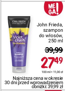 john frieda szampon przeciw zolknieciu