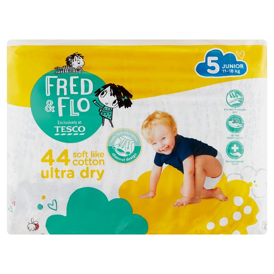 pieluchy tesco fred&flo 5