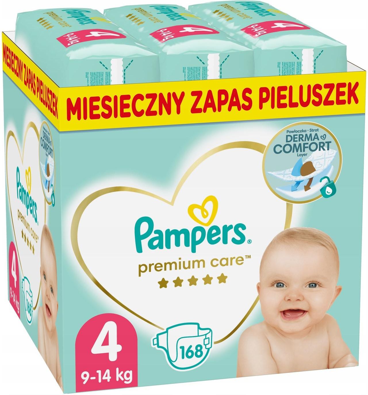 pampers premium care 4 168 cenoe