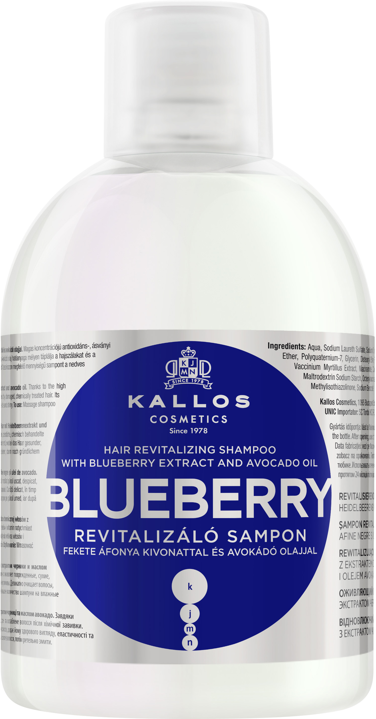 kallos blueberry szampon