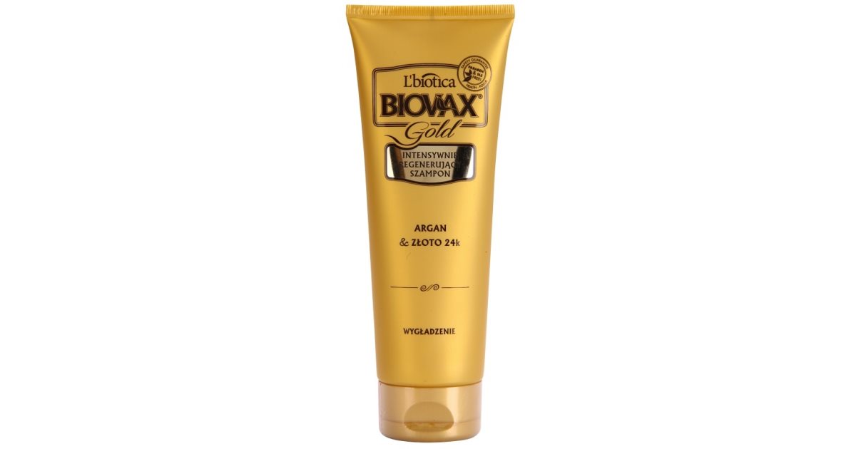 biovax gold argan & złoto 24k szampon opinie