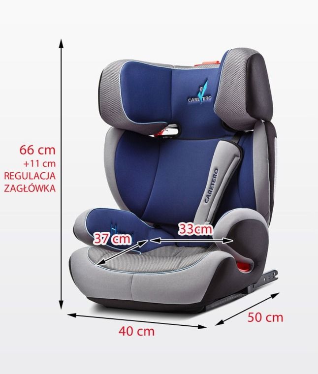 caretero huggi 15 36 kg isofix