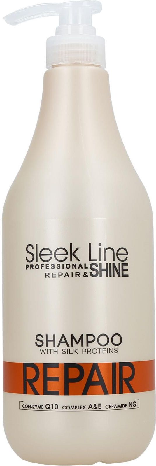 stapiz sleek line shampoo repair szampon do włosów z jedwabiem