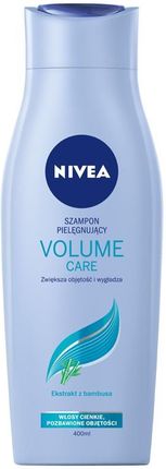 nivea volume care szampon pielęgnujący do włosów cienkich