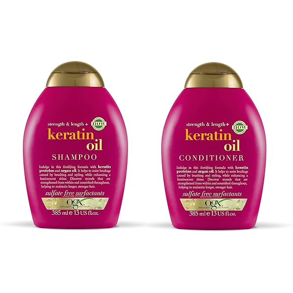 szampon z keratyna anti-breakage keratin oil