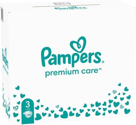 pampers 200 sztuk