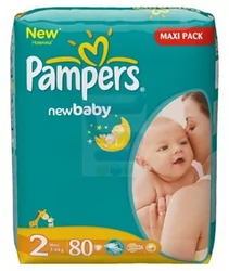 pieluchy pampers 2 80 szt