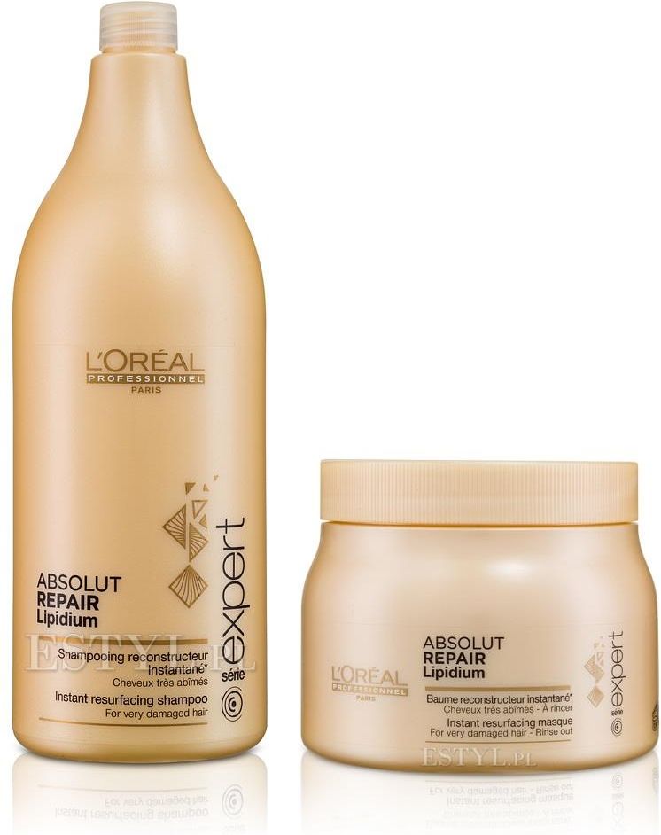 loreal absolut repair lipidium szampon odbudowujący 1500ml