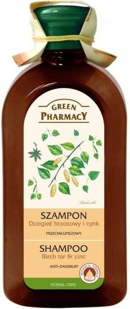 szampon green pharmacy z cynkiem i dziegciem brzozowym