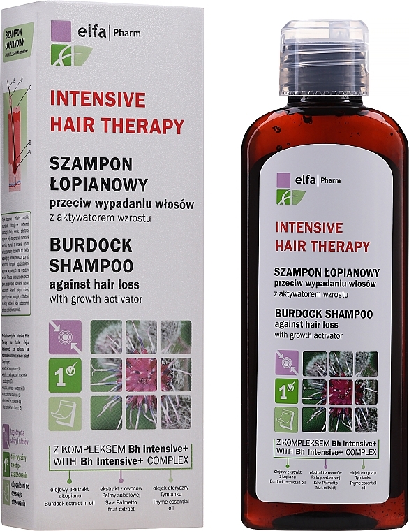 intensive hair therapy szampon łopianowy przeciw wypadaniu włosów