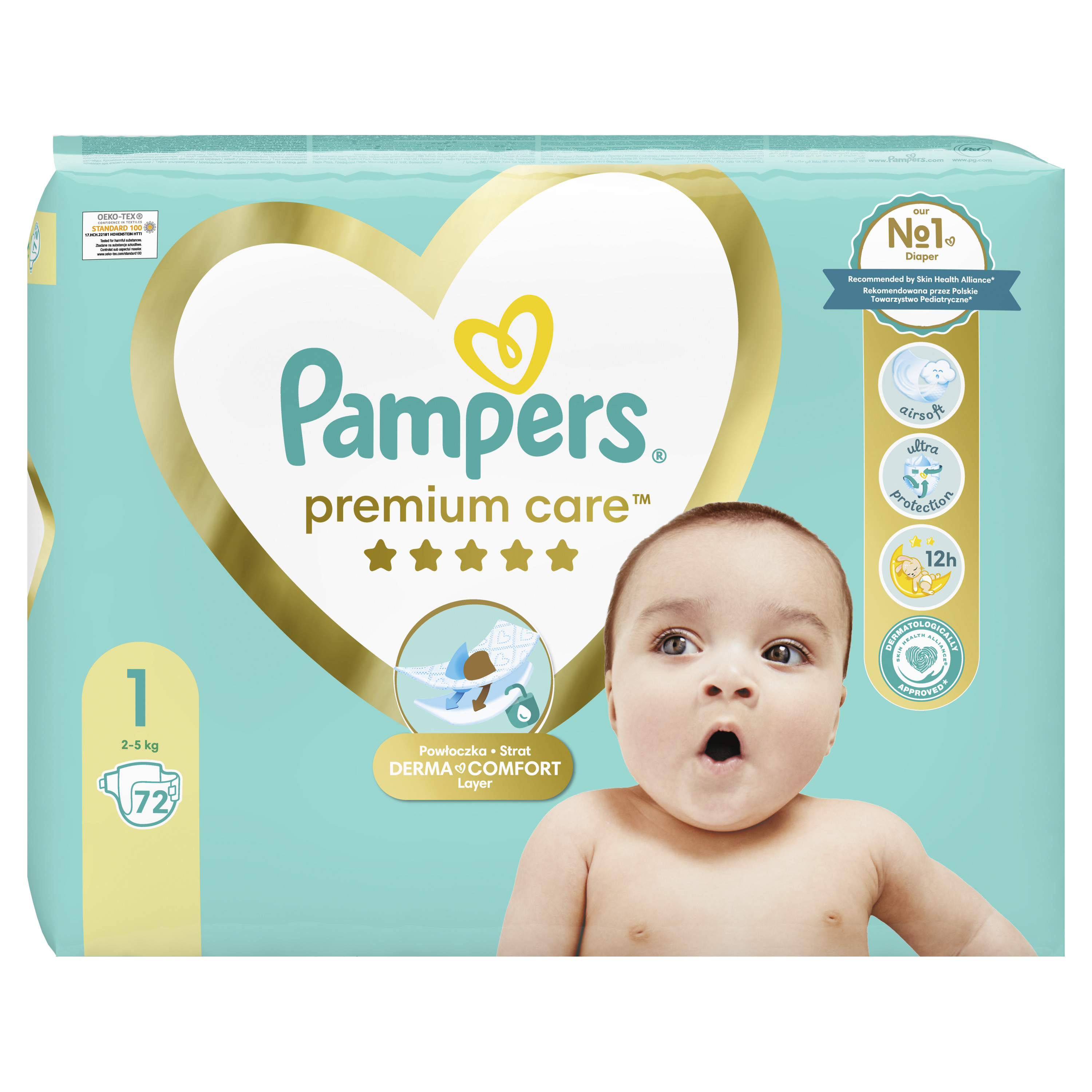 pampers premium care 1 hebe