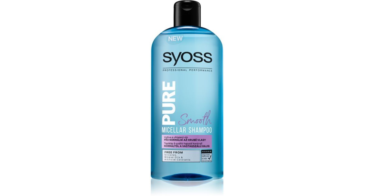 syoss pure smooth szampon opinie