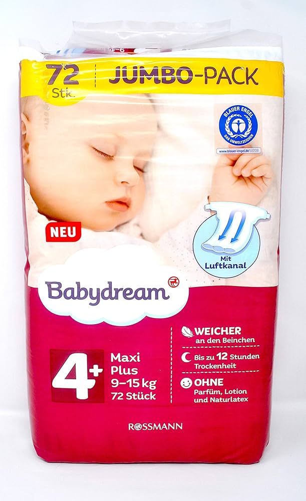 rossmann babydream pieluchy 4 plus