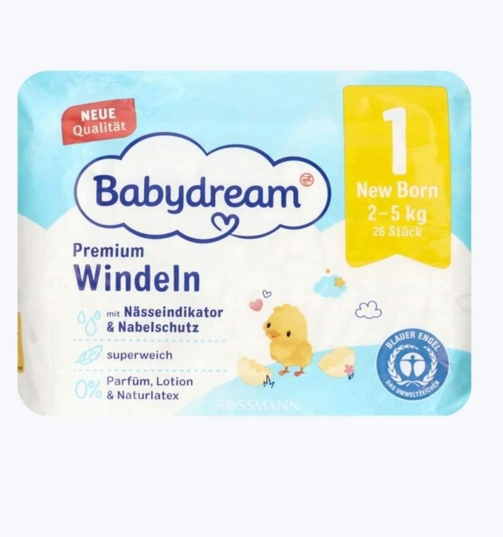 babydream extra sensitive pieluchy