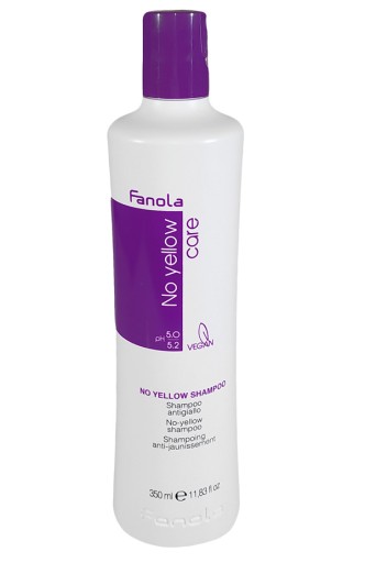 fanola no yellow shampoo w szampon do włosów blond 350ml