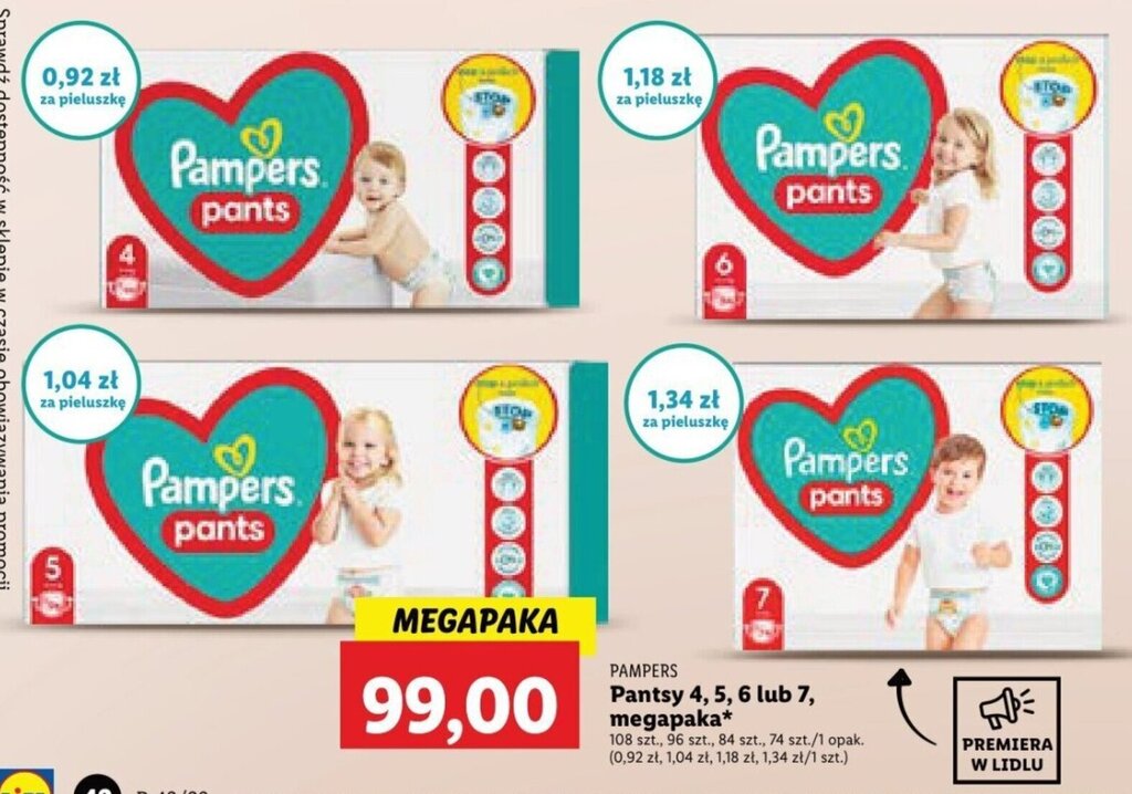 mega paka pampers lidl