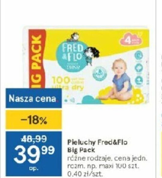 pieluchy promocja tesco