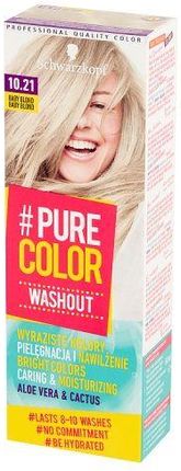 szampon schwarzkopf pure color baby blond