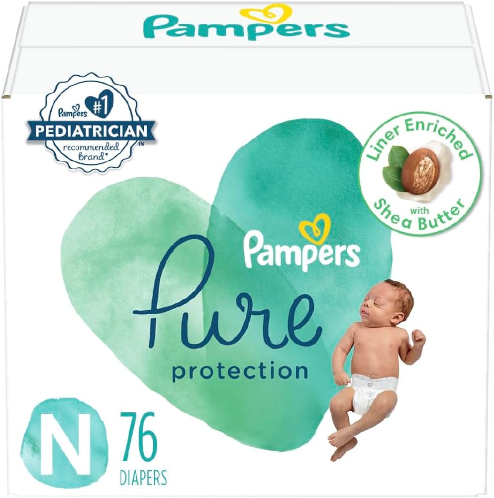 pampers 170 sztuk new borm