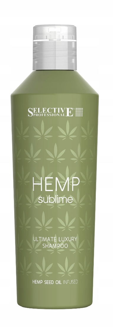 selective hemp sublime szampon nawilżający nasiona konopi 1000ml