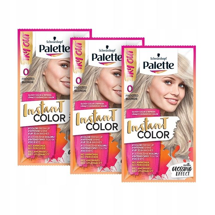 szampon koloryzujący palette blond mroz