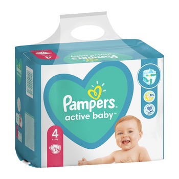 pieluchy pampers active baby 4 13szt