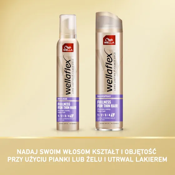 wella lakier do włosów bez silikonu