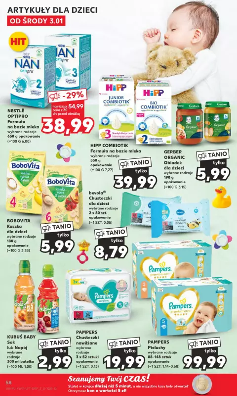 pieluchy pampers kaufland