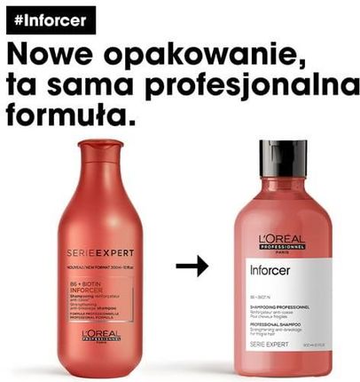 loreal inforcer szampon do włosów 1500 ml