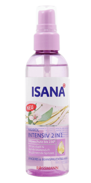 isana olejek do włosów intensive 2w1 blog