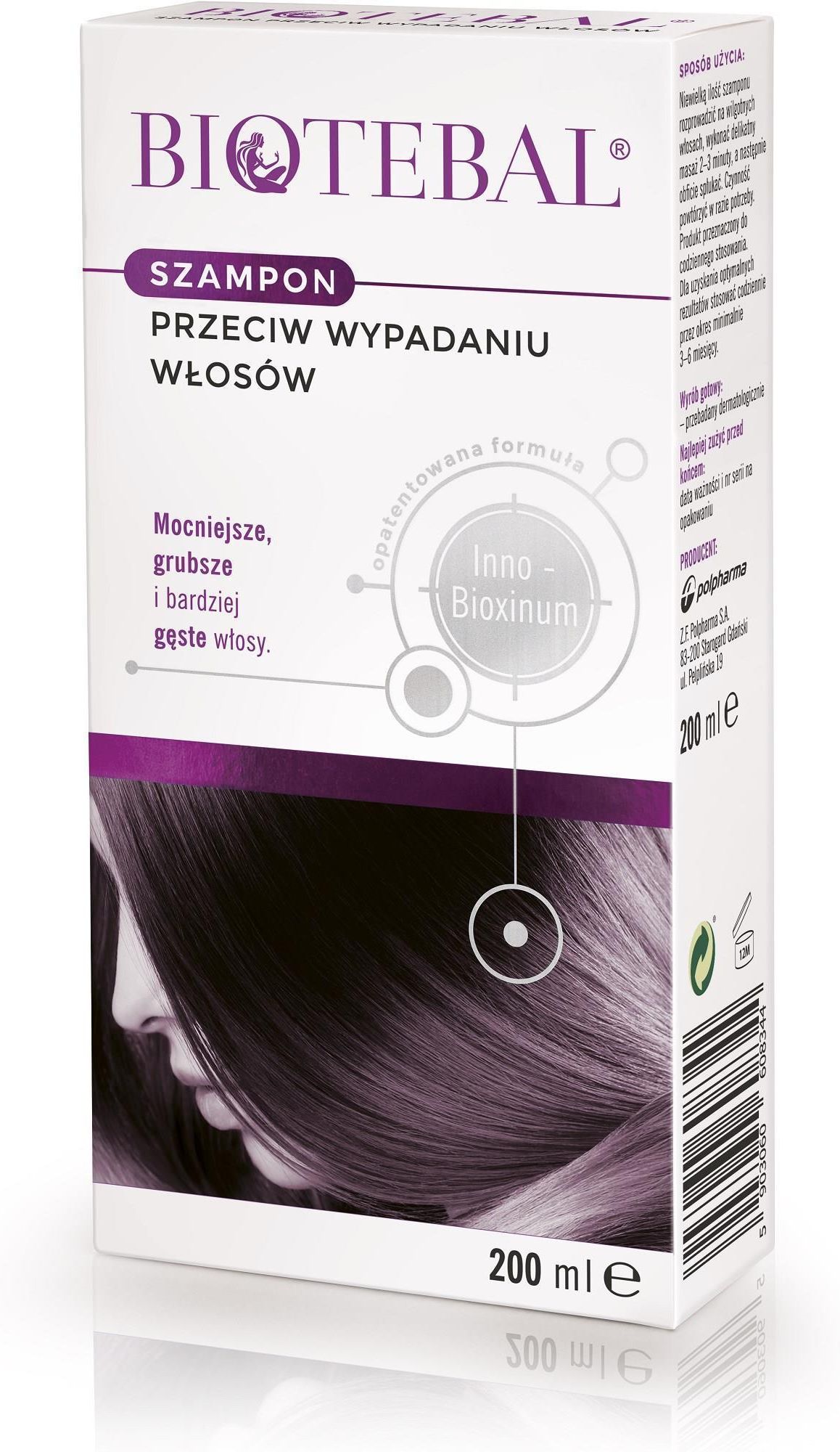 polpharma biotebal szampon przeciw wypadaniu włosów