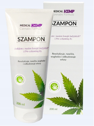 medical hemp szampon z olejem z konopi