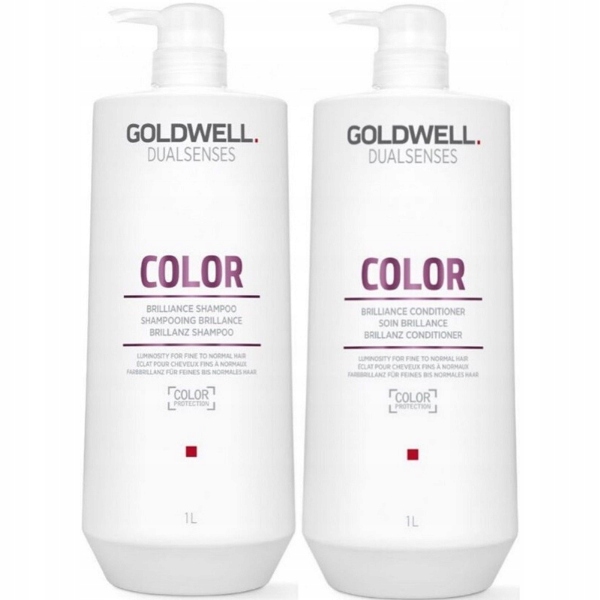 szampon i odżywka goldwell color 1000 ml