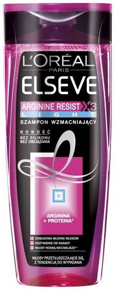 elseve arginine resist x3 szampon wzmacniający opinie