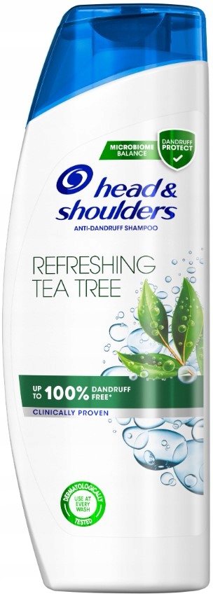 head & shoulders refreshing tea tree szampon przeciwłupieżowy