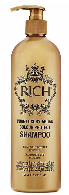 rich argan colour protect szampon do włosów farbowanych