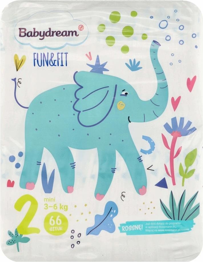 pieluchy babydream fun&fit 2 opinie