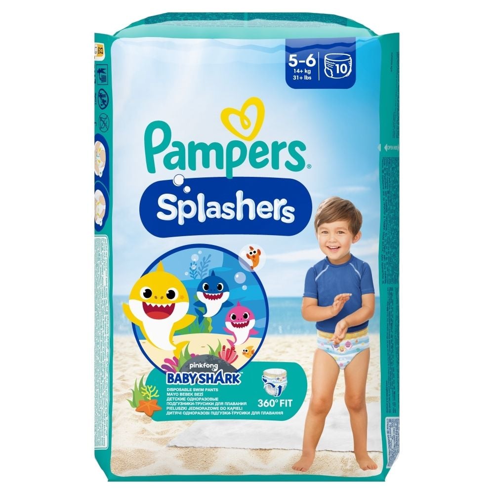 pampers niebieskie