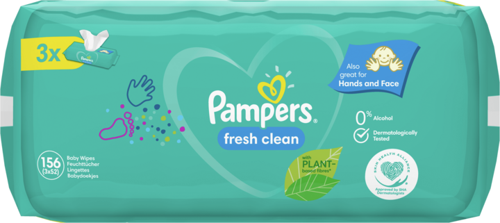 rossmann chusteczki pampers natural clean