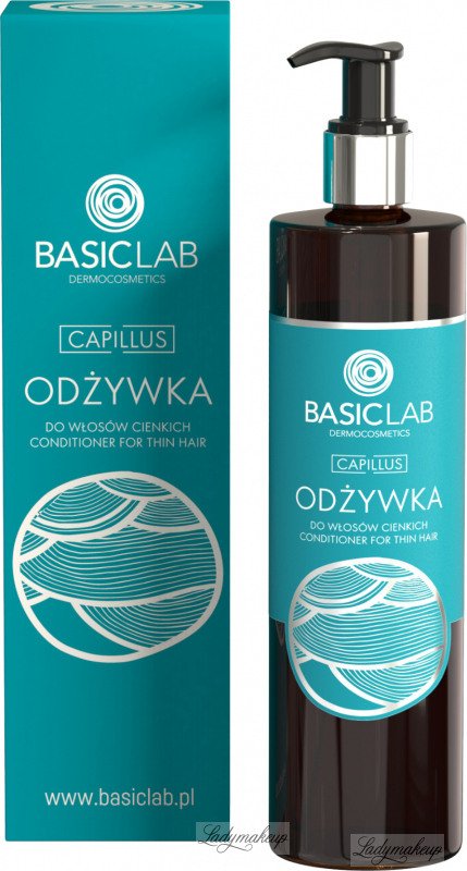 basiclab capillus odżywka do włosów cienkich