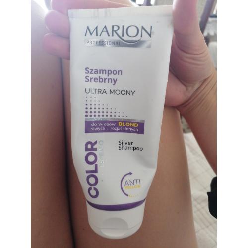 marion professional szampon srebrny ultra mocny do włosów blond